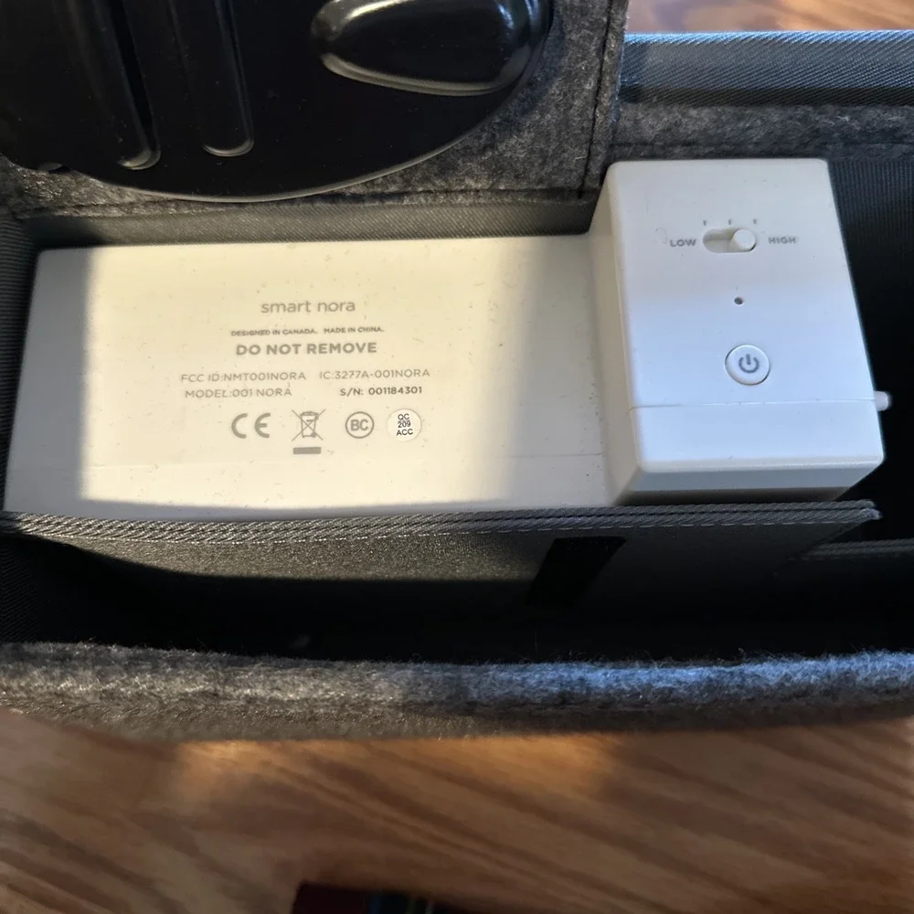 Smart Nora Contact-Free Anti-Snore Device Smart Pillow Tested